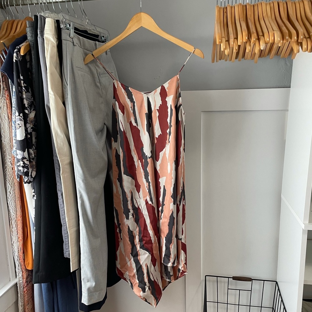 Silky pink stunning dress!